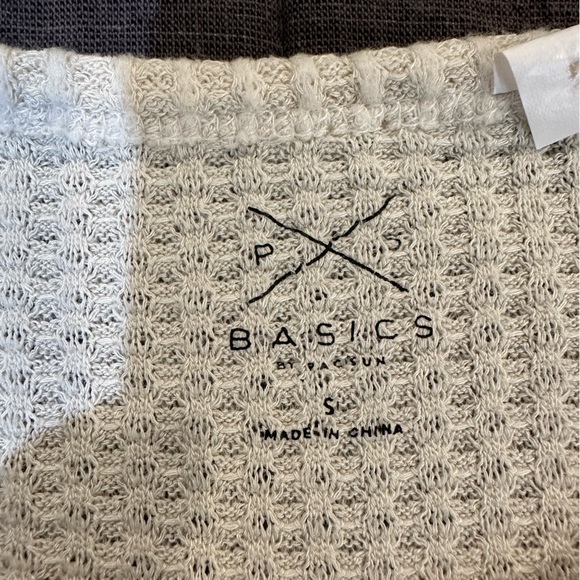 PS Basics by Pacsun Cozy Waffle Baby T-Shirt - Picture 4 of 4